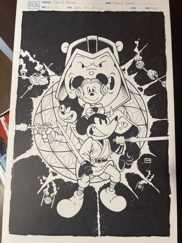 Image for Why Not Willie?! Cover art by Ryan G. Browne