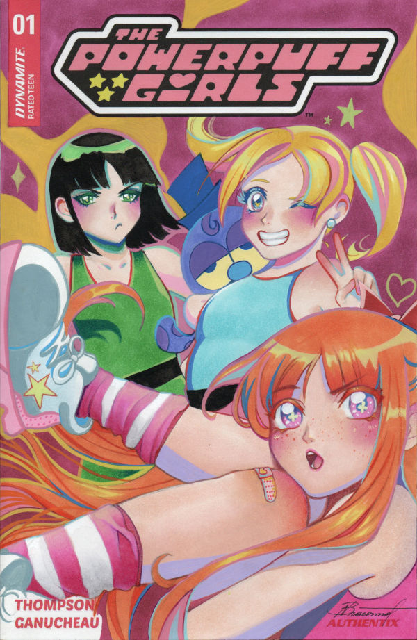 Image for PowerPuff Girls SKETCH COVER by Nathalie Braconnot