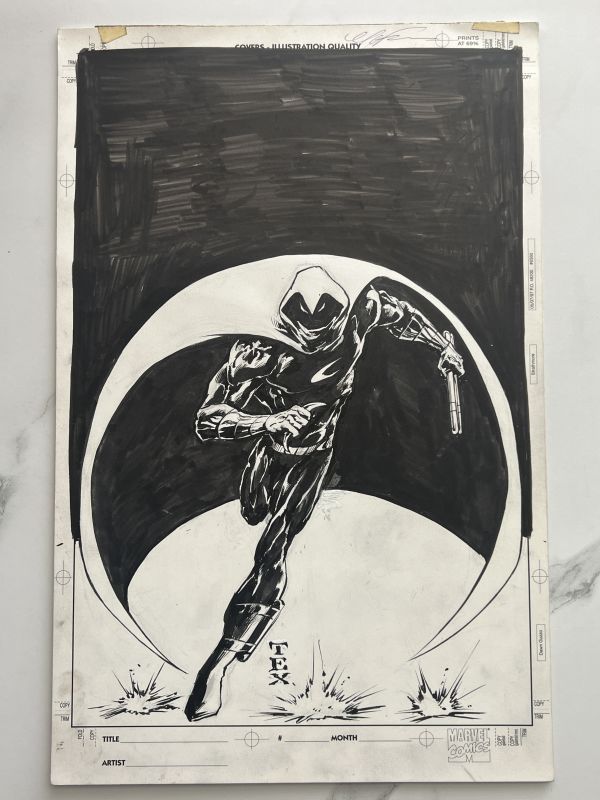 Image for Moon Knight #1 Cover 1999 by Mark Texeira