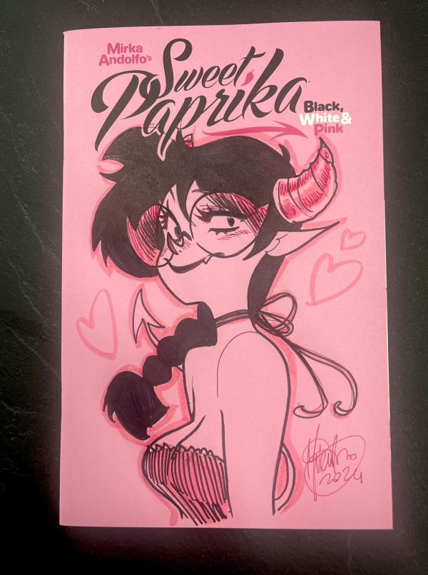 Image for Mirka Andolfo’s Sweet Paprika Ink Sketch Cover