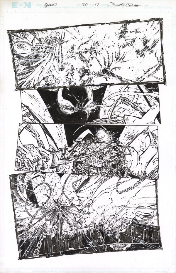 Image for Spawn #361 Pg #17 by Brett Booth & Adelso Corona!!