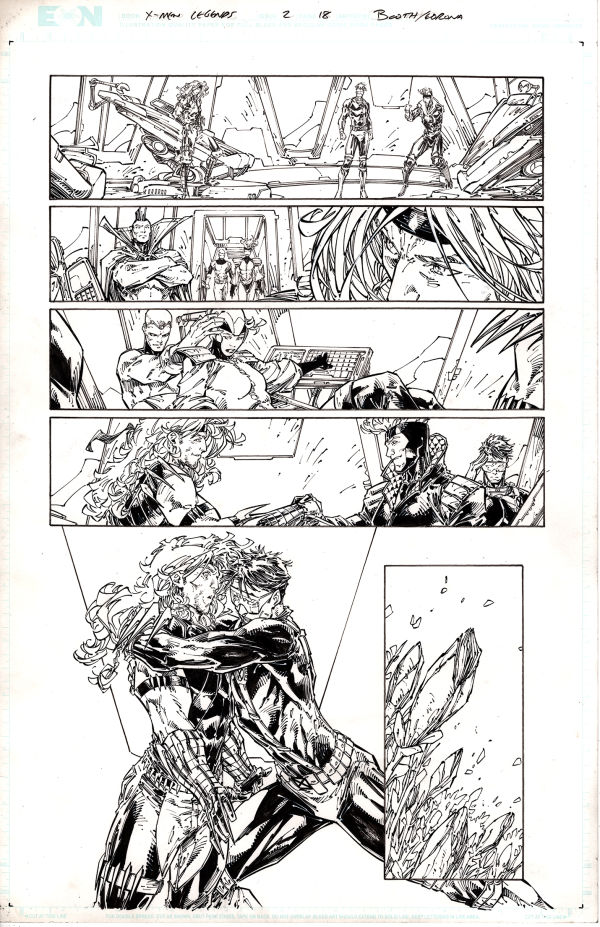 Image for Xmen Legends Orig Art by Brett Booth & Adelso Corona 