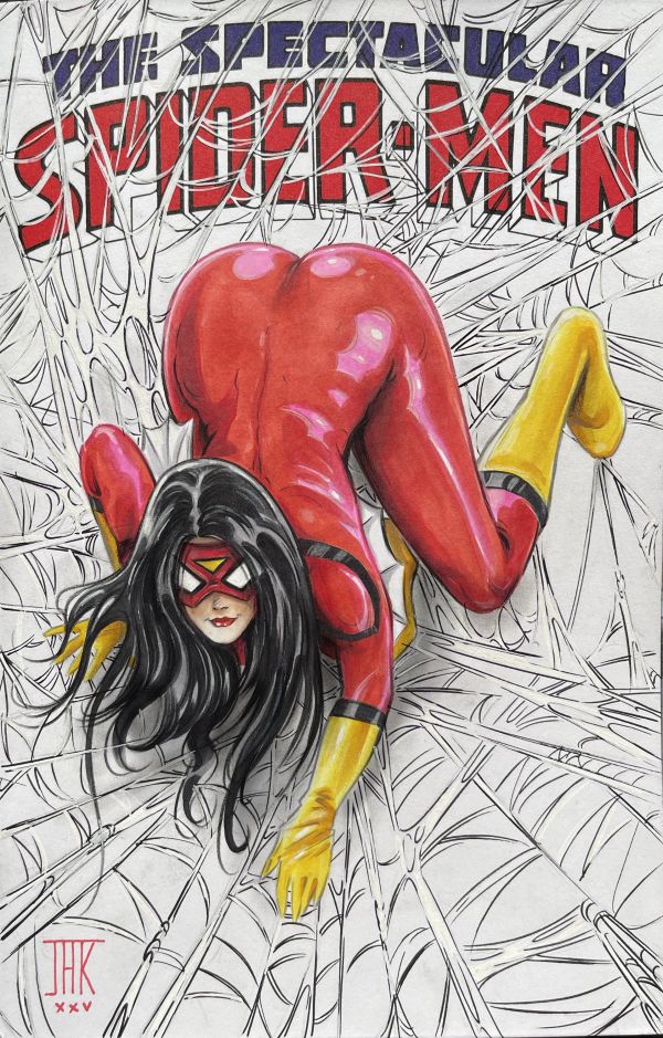 Image for Spider-Woman -Milo Manara Homage- By JAK