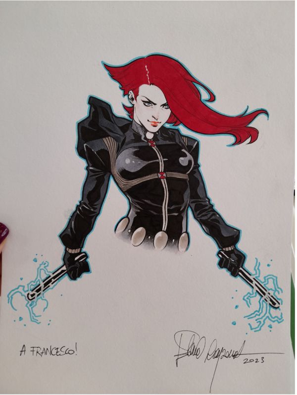 Image for First Spot On Elena Casagrande's Commission List at Lake Como Comic Art Festival 2024