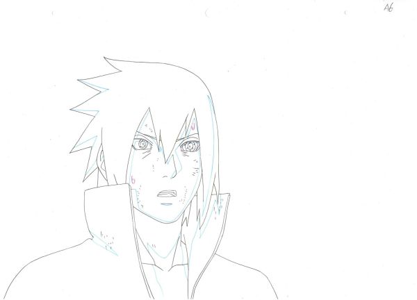 Image for Naruto Shippuden Animation Production Sketch Genga Cel 07 // Anime Art Douga