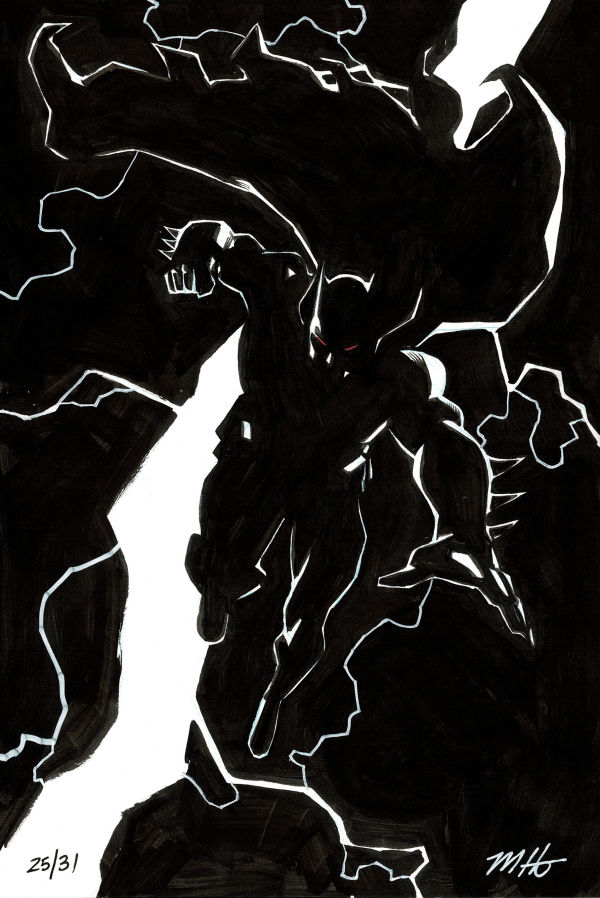 Image for Mike Hawthorne Arttrober: Batober Day 25 - Illuminate