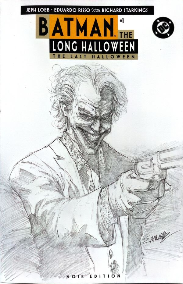 Image for Joker Pencils on Batman Sketch Cover
