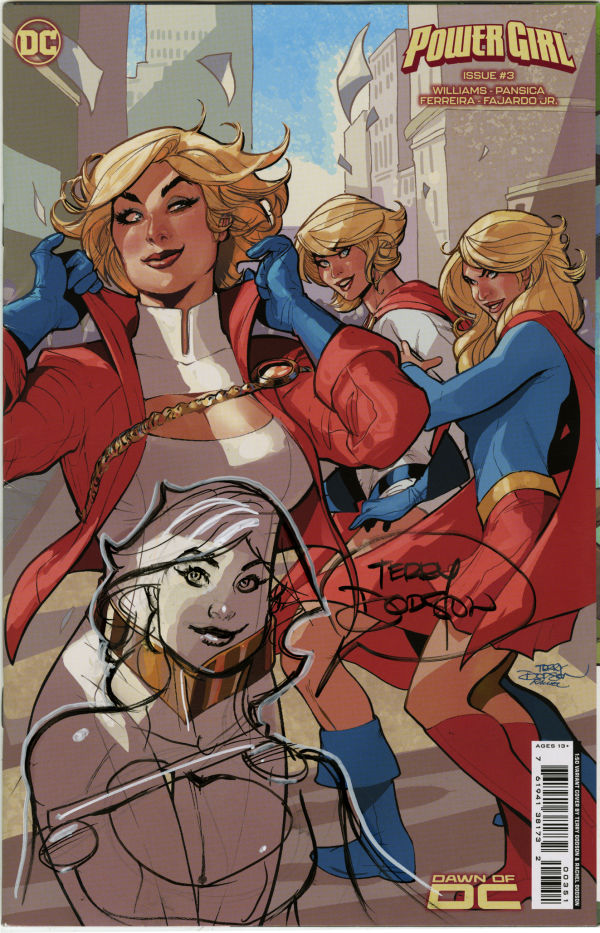 Image for Powergirl Sketch by Terry Dodson