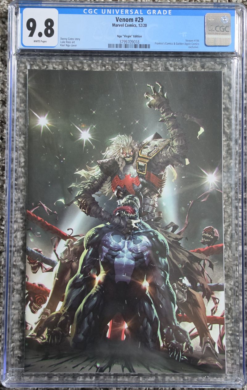 Venom #29 Ngu Virgin Edition CGC 9.8 Graded Comics Listed | Raremarq