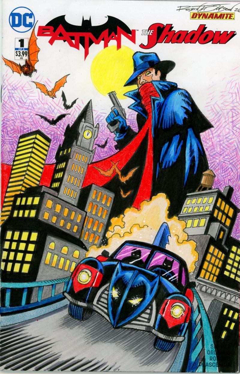 Batman, The Shadow Original Comic Art Listed by Robin | Raremarq