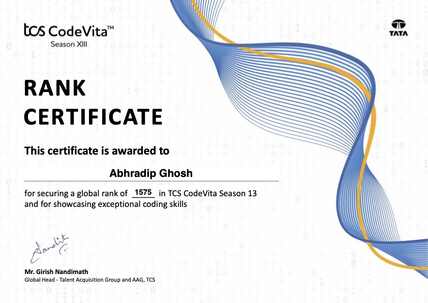 TCS-CodeVita-rank