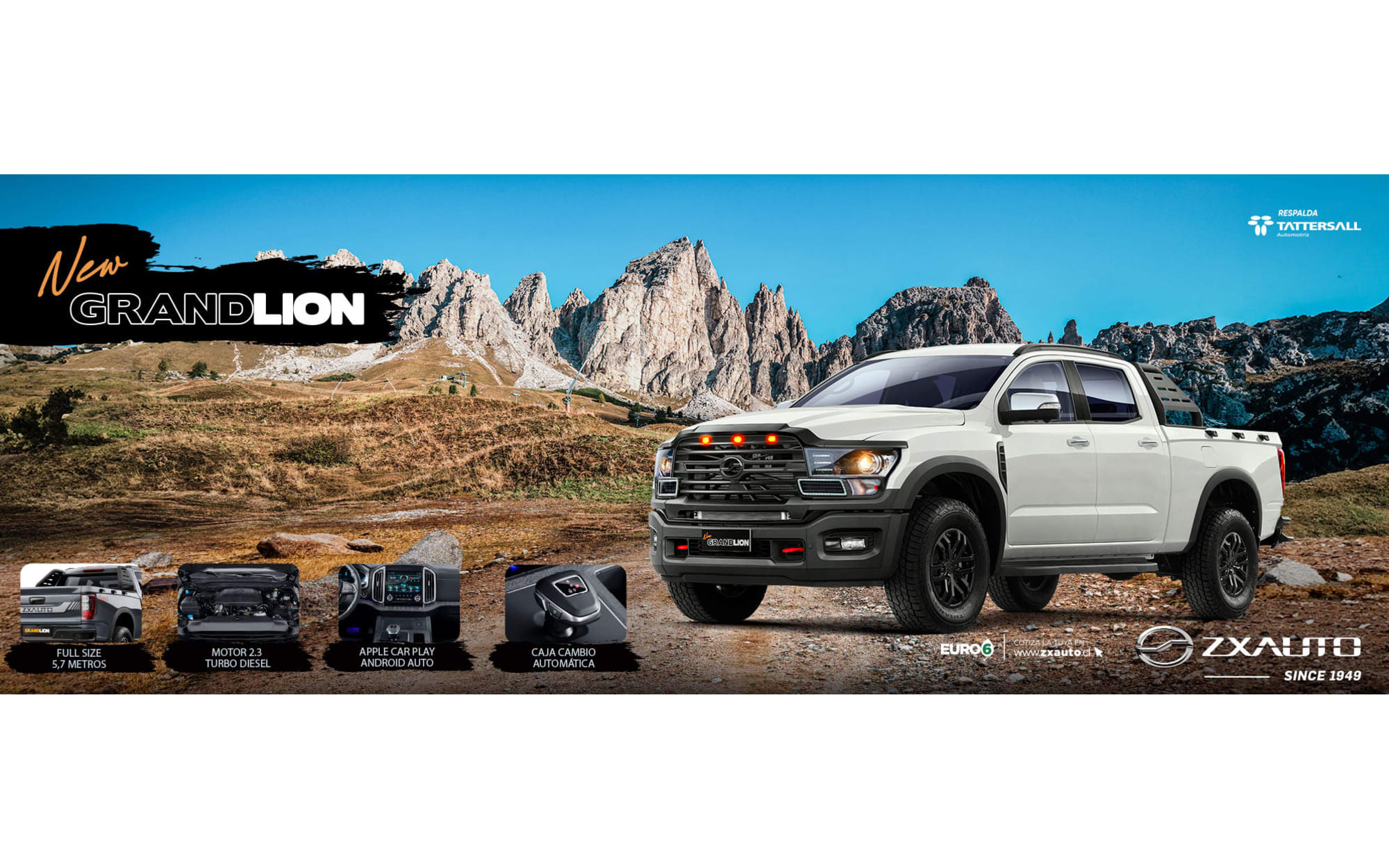 ZX New GRANDLION 4X4 AT