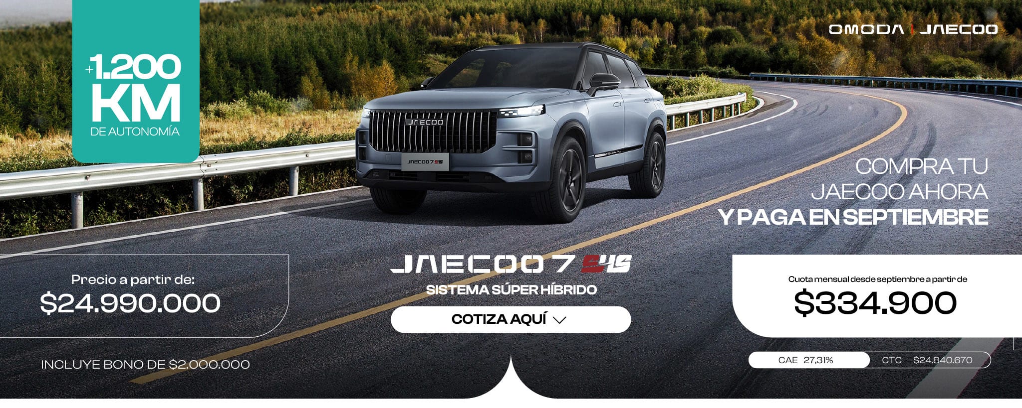 Jaecoo 7 SHS - miniatura 3
