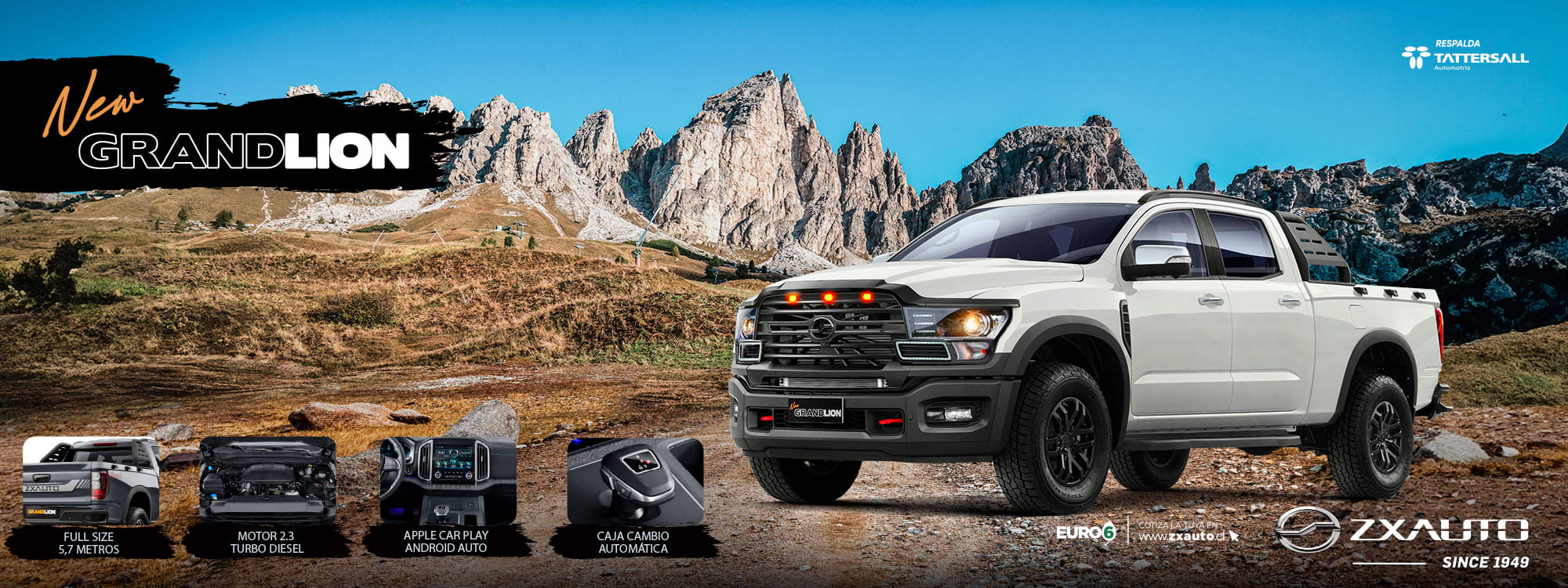 ZX New GRANDLION 4X4 AT