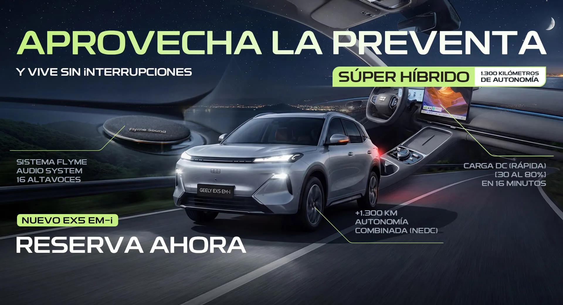 Geely Reserva Geely EX5 Em-i - miniatura 2