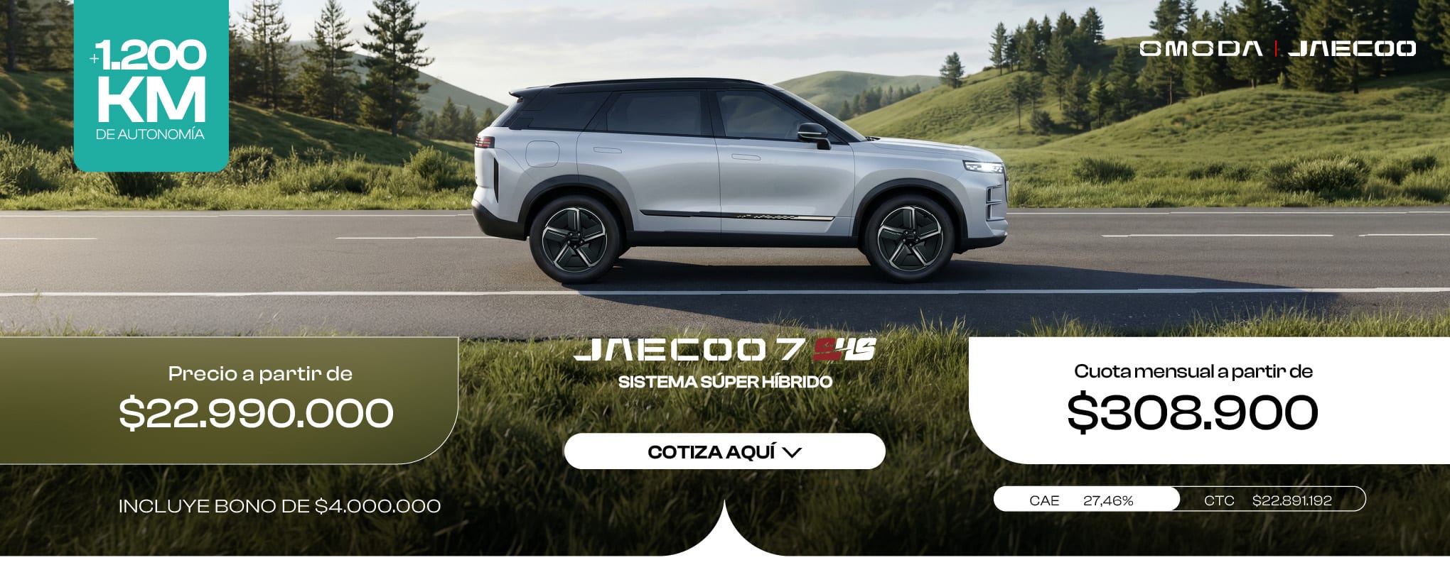 Jaecoo 7 SHS - miniatura 3