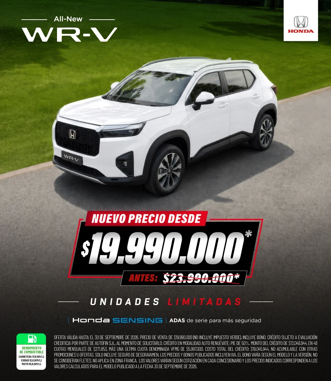 Honda WR-V - miniatura 15