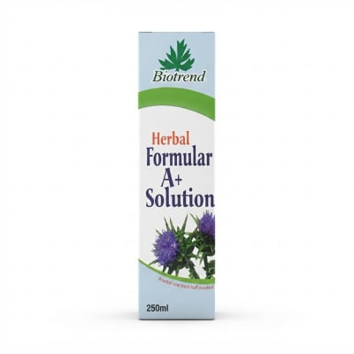 Biotrend Herbal Formular A+ Solution Natural Botanical Wellness Liquid Drink - 250ml - 1 Pc