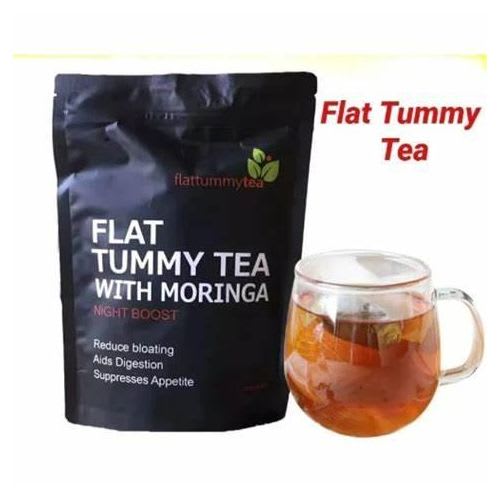 Flat Tummy Tea with Moringa Night Boost - 28 Tea Bags - Image 1