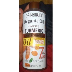 Dr Meinaier Organic Oil Glowing Turmeric Super Whiten Oil (Dr.Meinaier) X1 - Image 1