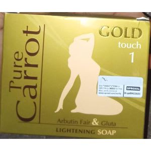 Pure Carrot 2 Pieces Gold Touch 1 Arbutin Fair And Gluta(Pure Carrot)