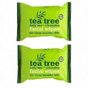 Share this product Tea Tree Daily Cleansing Facial Wipes For Clean Skin - 2 Packs (Tea Tree )