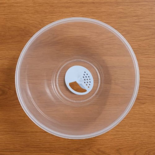 Transparent Food-Grade Microwave Heating Cover