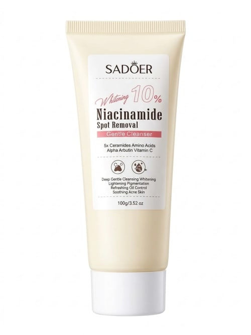 10% Niacinamide Spot Removal & Brightening Facial Cleanser - Image 1