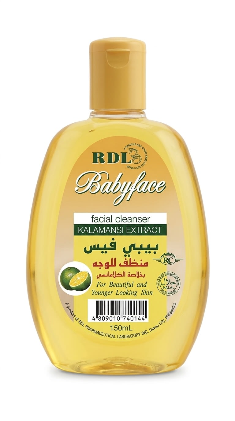 Babyface Facial Cleanser Kalamansi Extract 150ml - Image 1