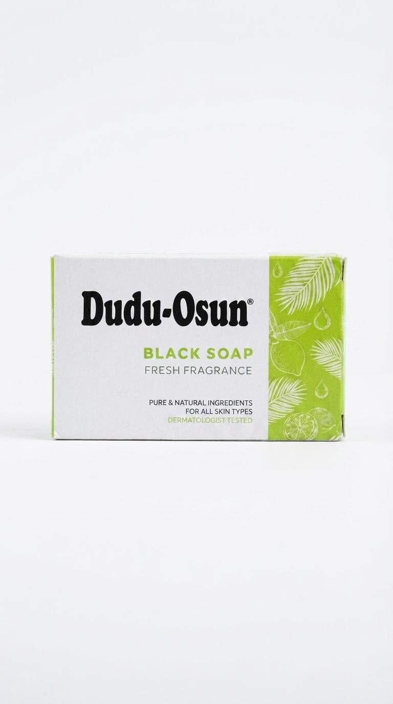 Dudu-Osun Classic Black Soap with Fresh Fragrance - 150g - Image 1