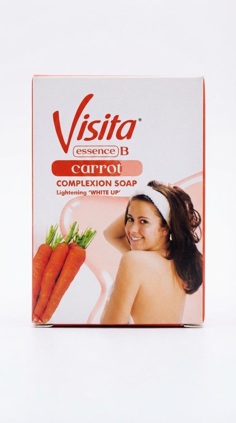 Visita Essence B Carrot Complexion Soap - 200g - Image 1
