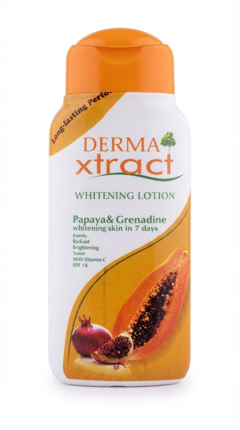Derma Xtract Papaya and Grenadine Radiance Body Lotion - 300ml - Image 1