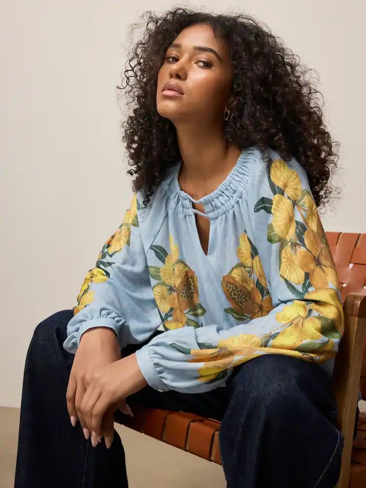Floral shirts blouses - Image 1