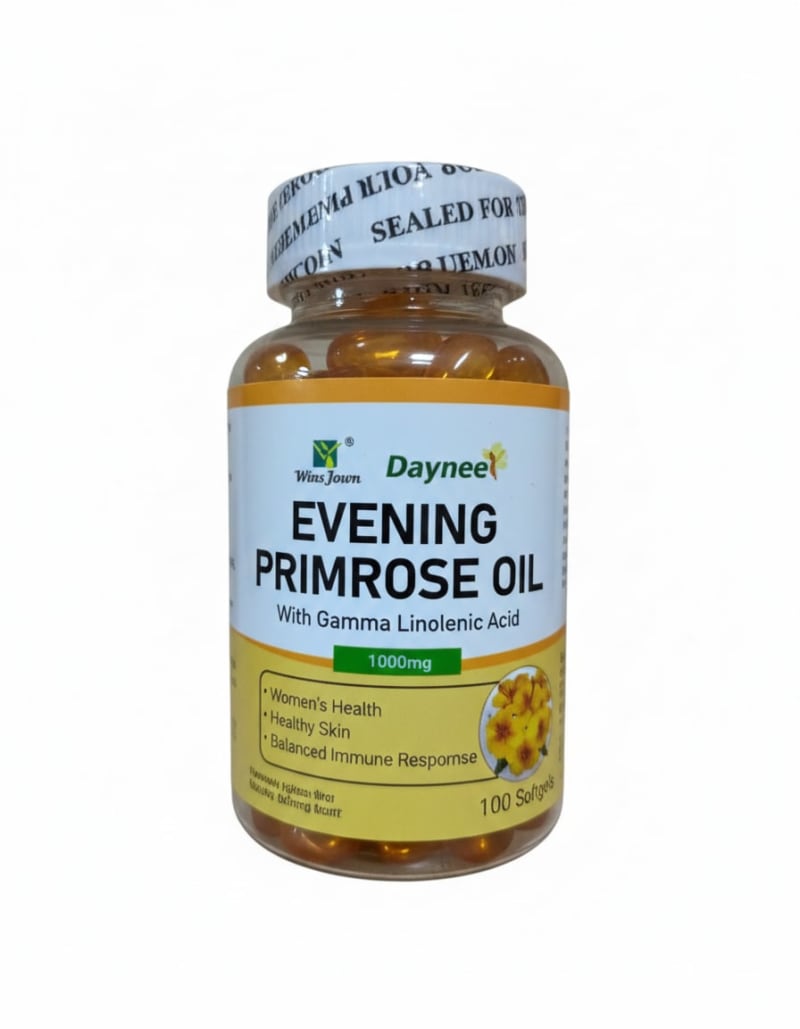 Daynee Evening Primrose Oil with Gamma Linolenic Acid 1000mg - Image 1