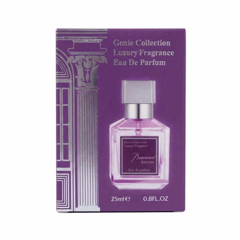 Genie Collection Bakkarat Amyris Eau De Parfum - Long Lasting Pocket Luxury Spray 25ml - Image 1