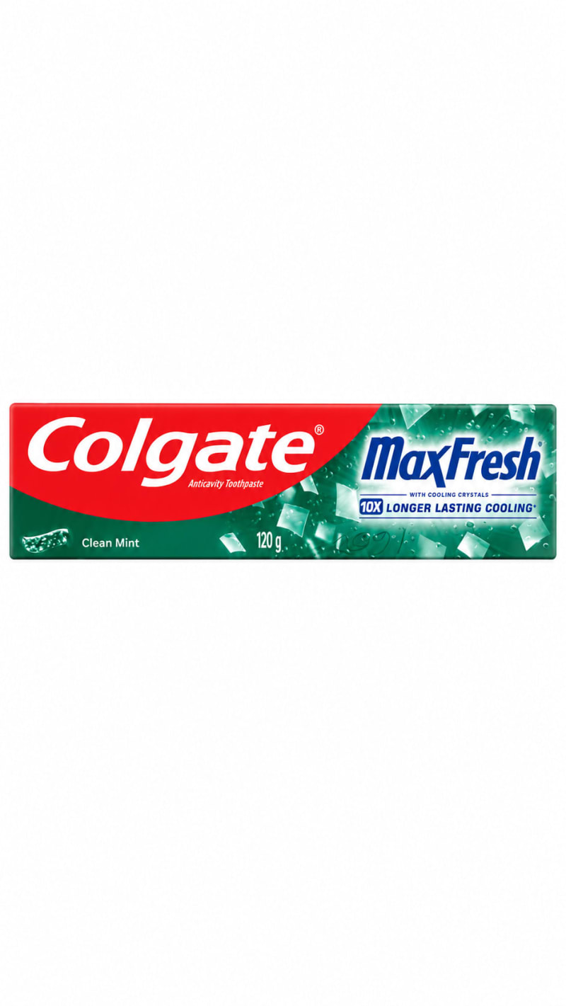 Colgate MaxFresh Clean Mint Anticavity Toothpaste - 120g - Image 1