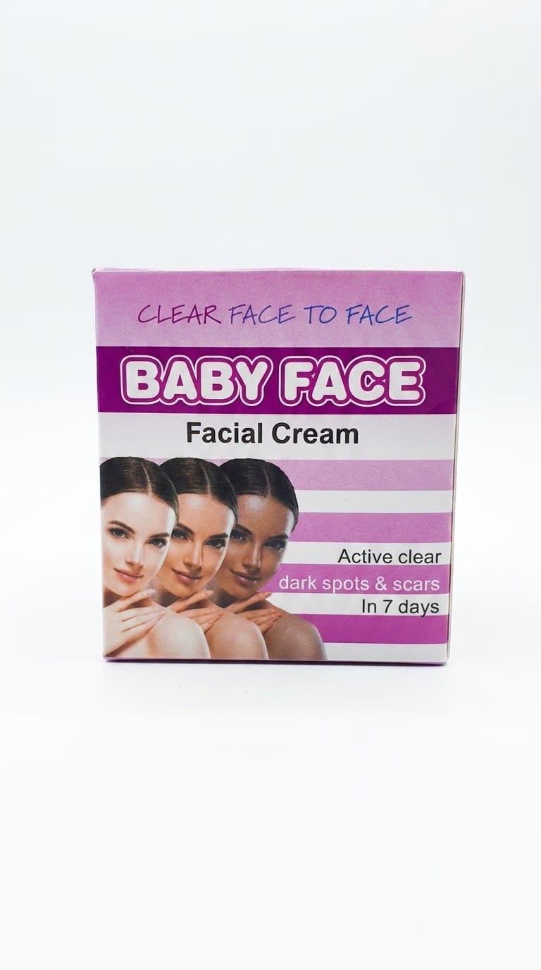 Baby Face Facial Cream 30g X1 - Image 1