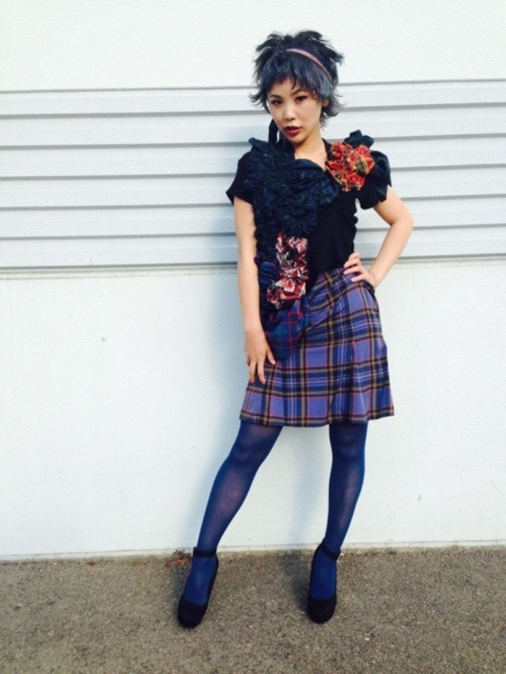 ブラック ギンガムチェック タイトスカートのコーディネート一覧 Cbk カブキ