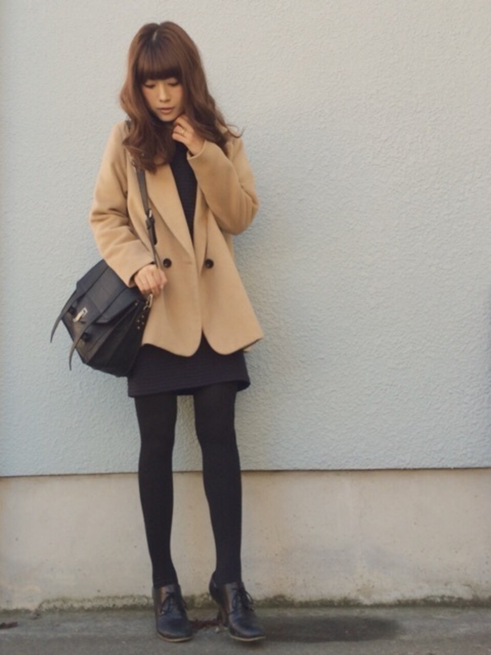 ベージュ Pコートのコーディネート一覧 Cbk カブキ