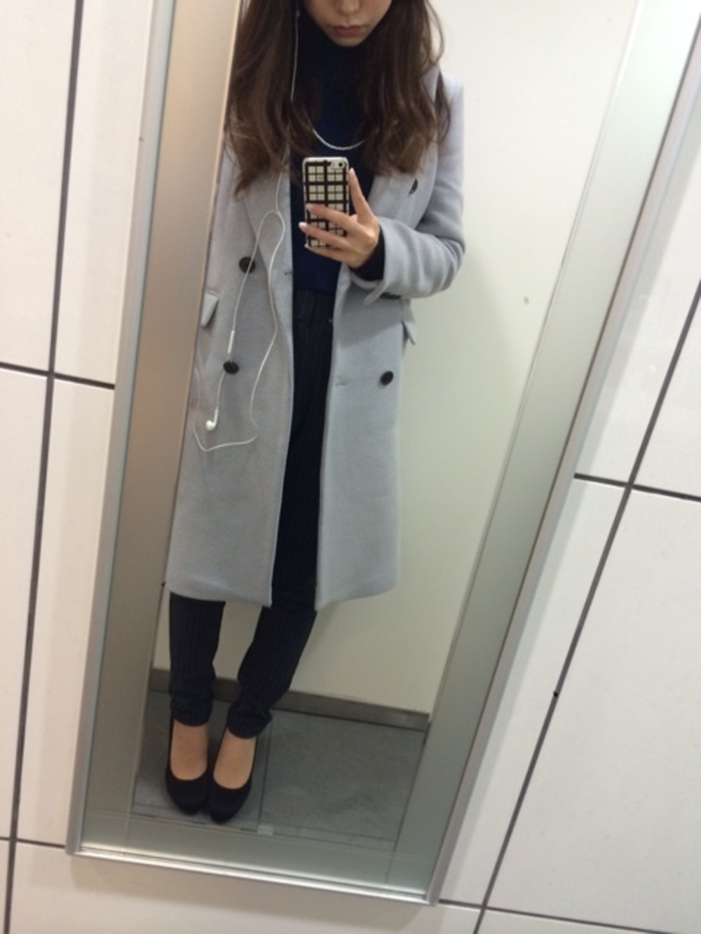 ライトブルー コートのコーディネート一覧 Cbk カブキ