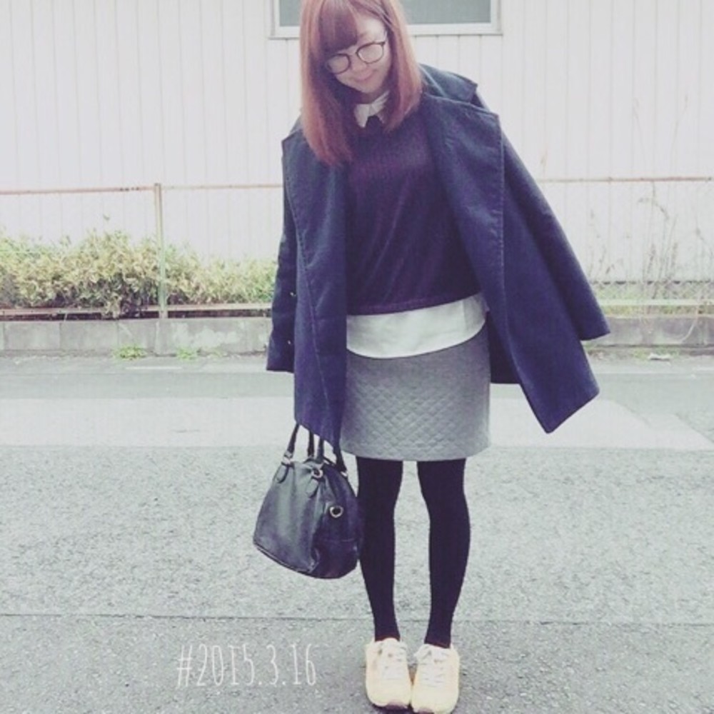 ネイビー ロングチェスターコートのコーディネート一覧 Cbk カブキ