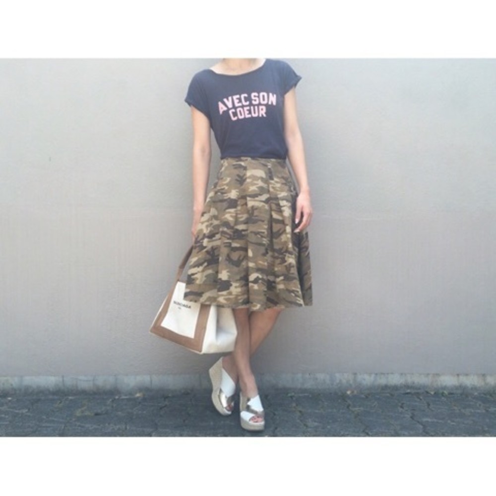 迷彩 スカートのコーディネート一覧 Cbk カブキ