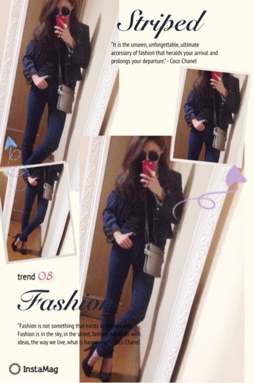 無地 デニム 長袖 ジャケット インディゴブルー Misch Masch マッシュマッシュ X Emoda エモダ Tシャツ Vネック 無地 ブラック X スキニー デニム パンツ インディゴブルー 十分丈 無地 X ポインテッドトゥ パンプス ブラック ピンヒール 無地 X ポシェット 無地 デニム 長袖 ジャケット インディゴブルー Misch Masch マッシュマッシュ X Emoda エモダ Tシャツ Vネック 無地 ブラック X スキニー デニム パンツ インディゴブルー 十分丈 無地 X ポインテッドトゥ パンプス ブラック ピンヒール 無地 X ポシェット