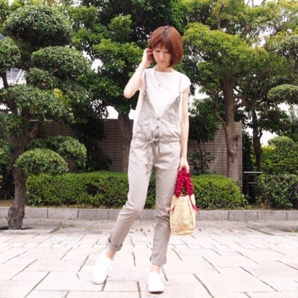 ラドロー LUDLOW あー サロペット ブラック ludlow