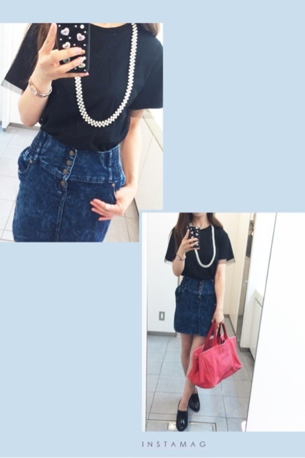 デニム ミニスカートのコーディネート一覧 Cbk カブキ