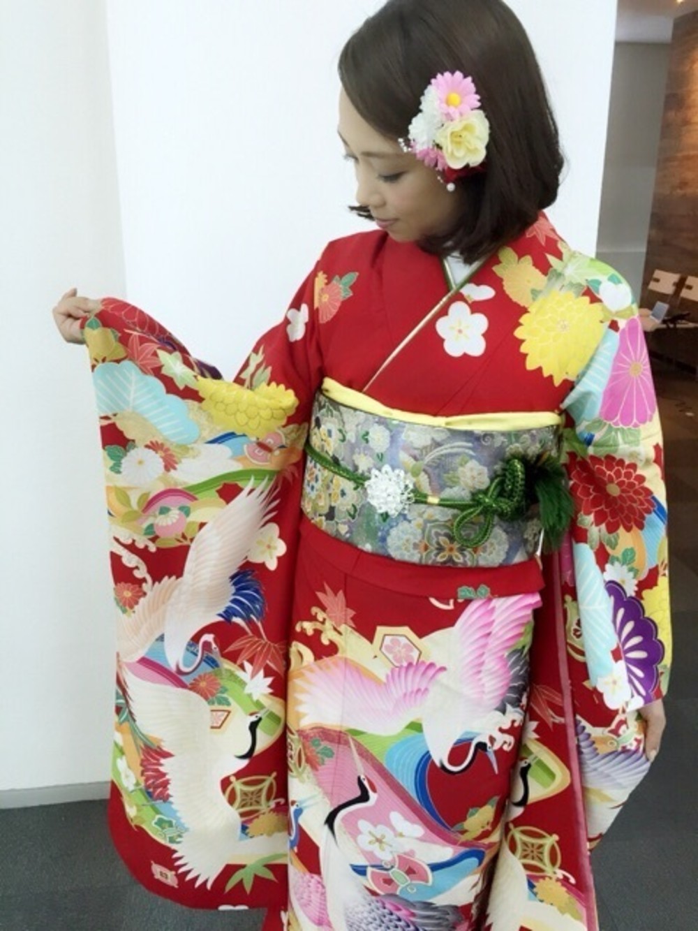 コンサバ ガーリー カジュアル 成人式 きれいめ モード キュート ボーイッシュ ストリート ナチュラル 和装 着物 正装 振袖 正月