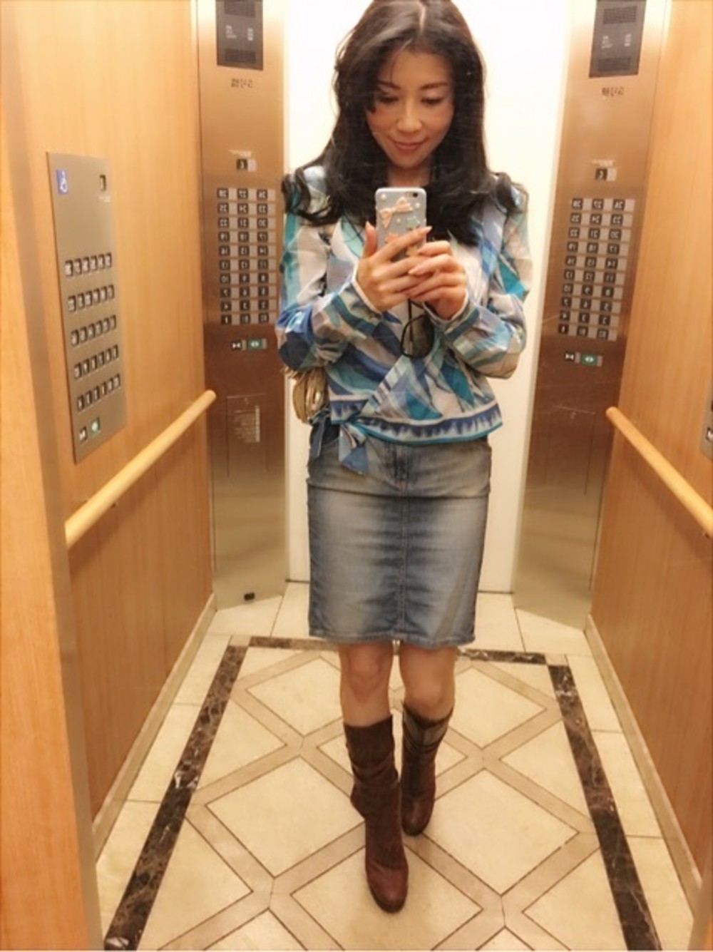 ブラウス カシュクール エミリオプッチ プッチ柄 x ドロシーズ