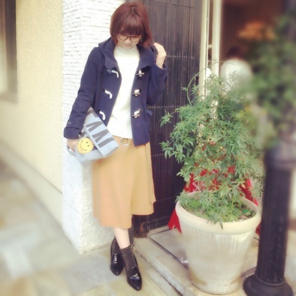 紺 ショートダッフルコートのコーディネート一覧 Cbk カブキ