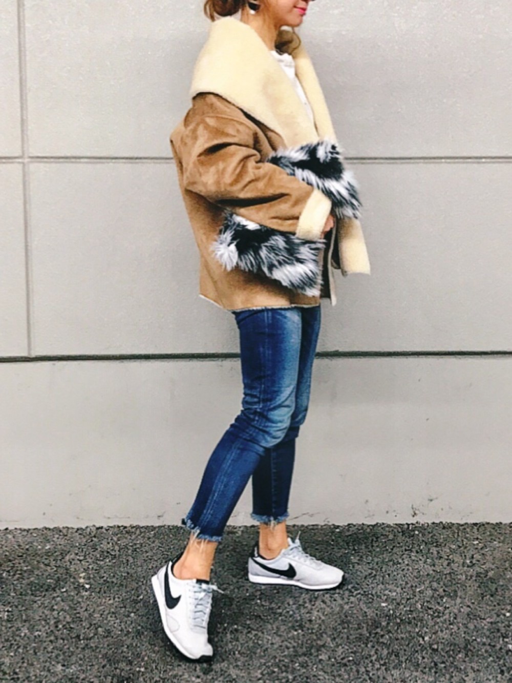 ショート ムートンコートのコーディネート一覧 Cbk カブキ