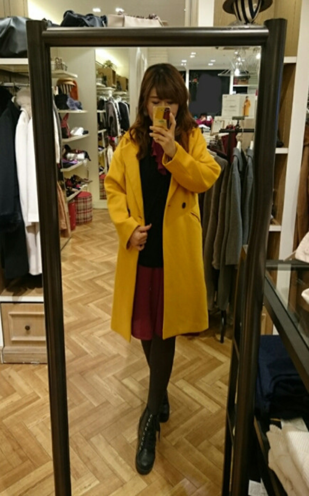 マスタード コートのコーディネート一覧 Cbk カブキ